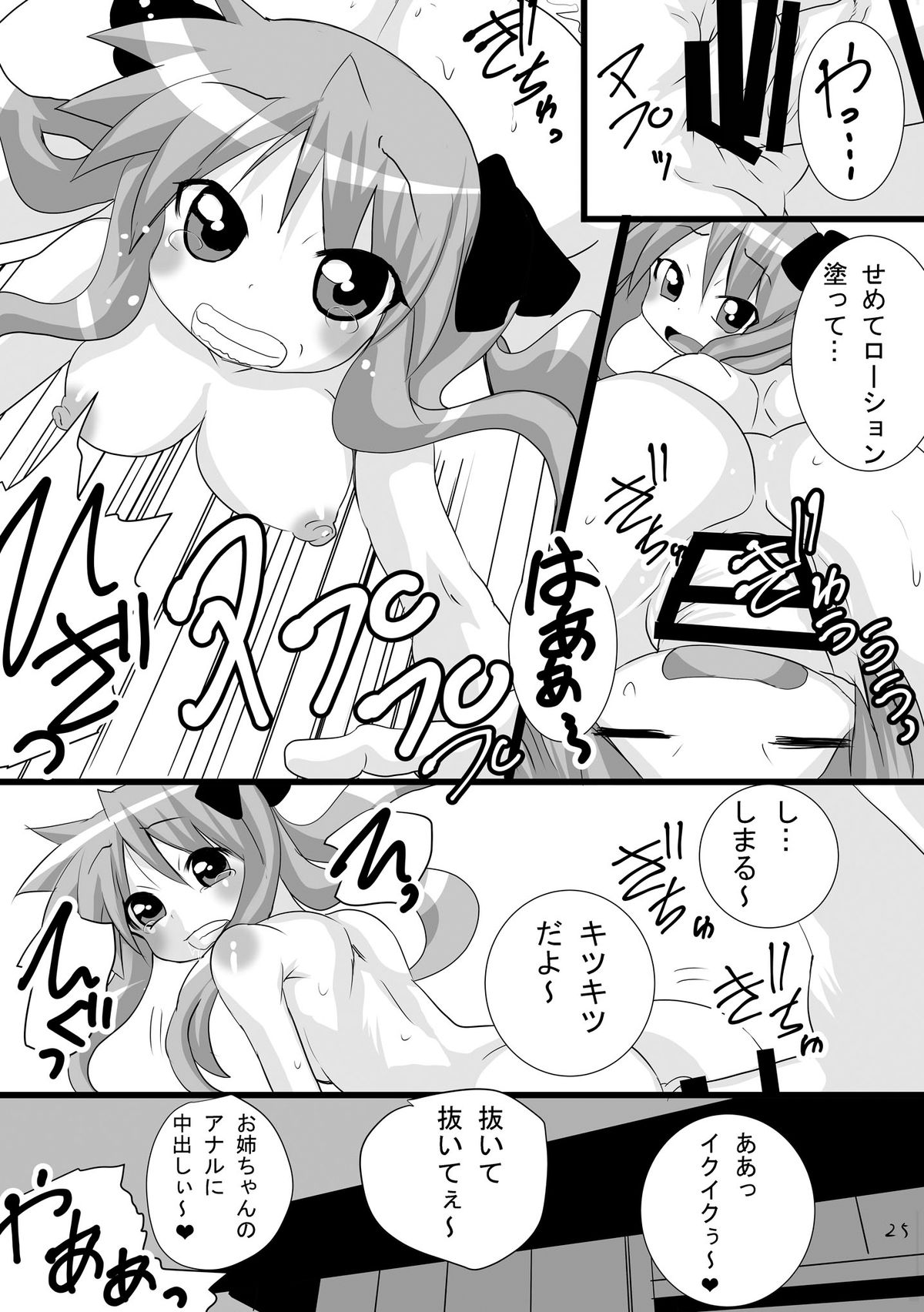 [PH (TAM)] Kagamin no Otokonoko Tsukasa to Masaka no Oneshota (Lucky Star) [Digital] page 25 full