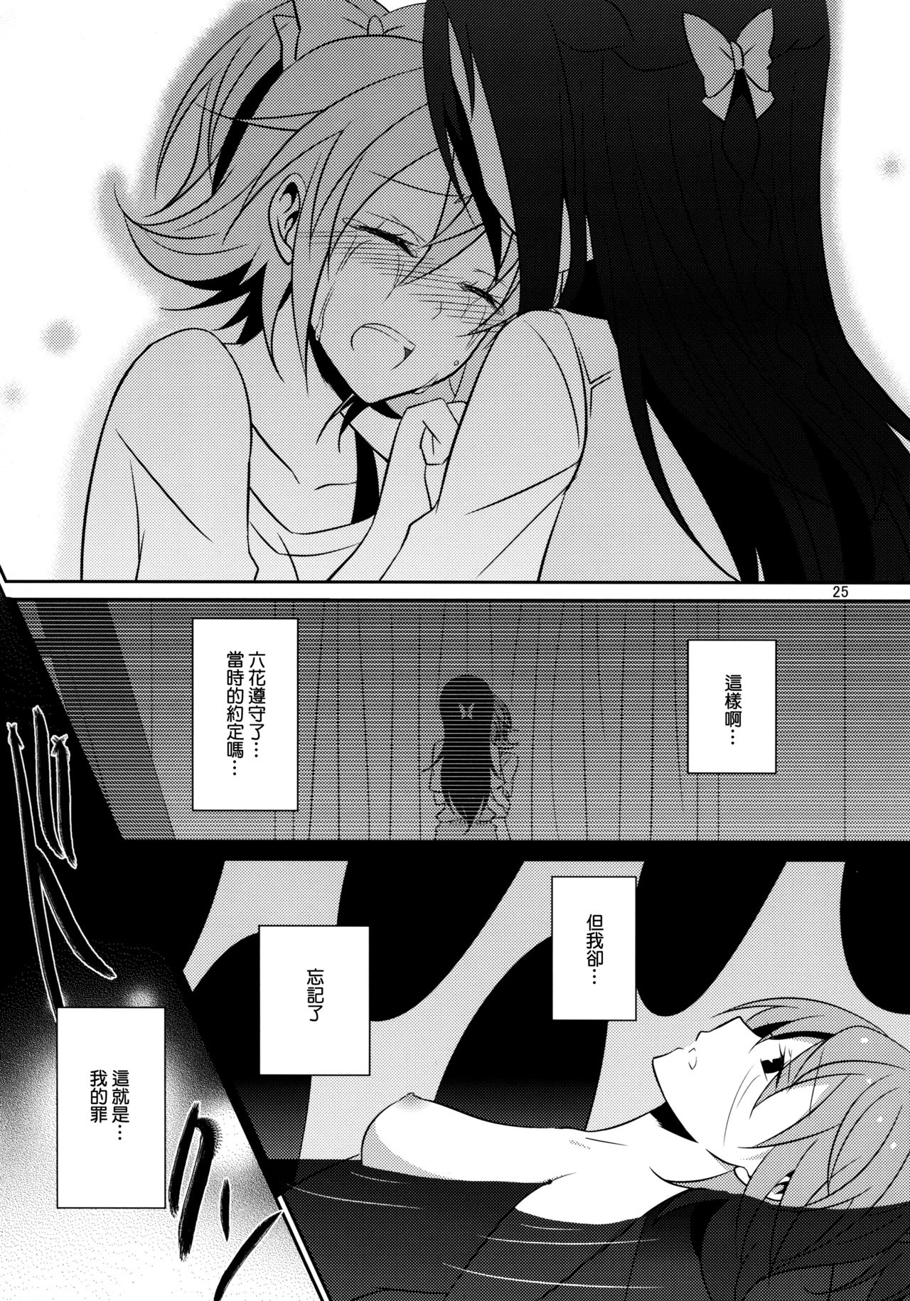 (C85) [434 Not Found (isya)] Re:Birth (Dokidoki! Precure) [Chinese] [补丁布丁汉化组E] page 27 full