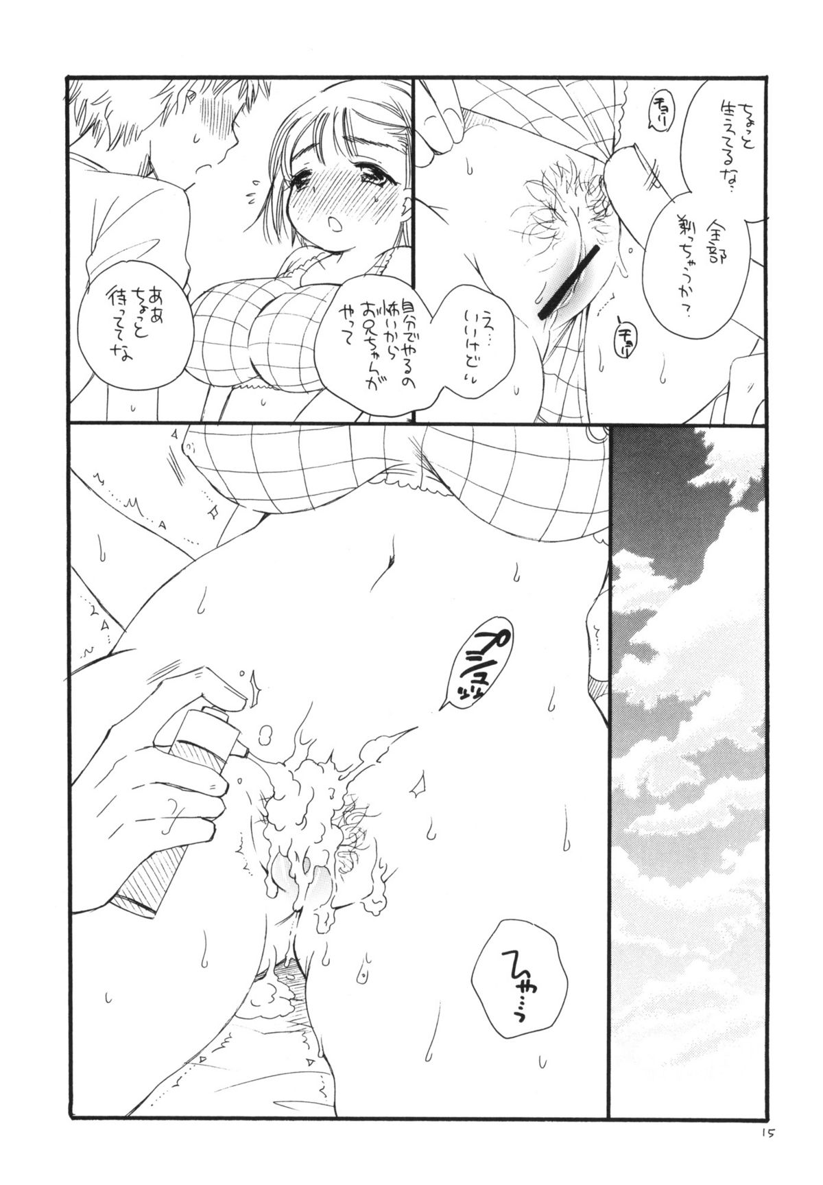 (C76) [TENKAICHI BABY'S (Inomoto Rikako, BENNY'S)] Tsurukko page 14 full