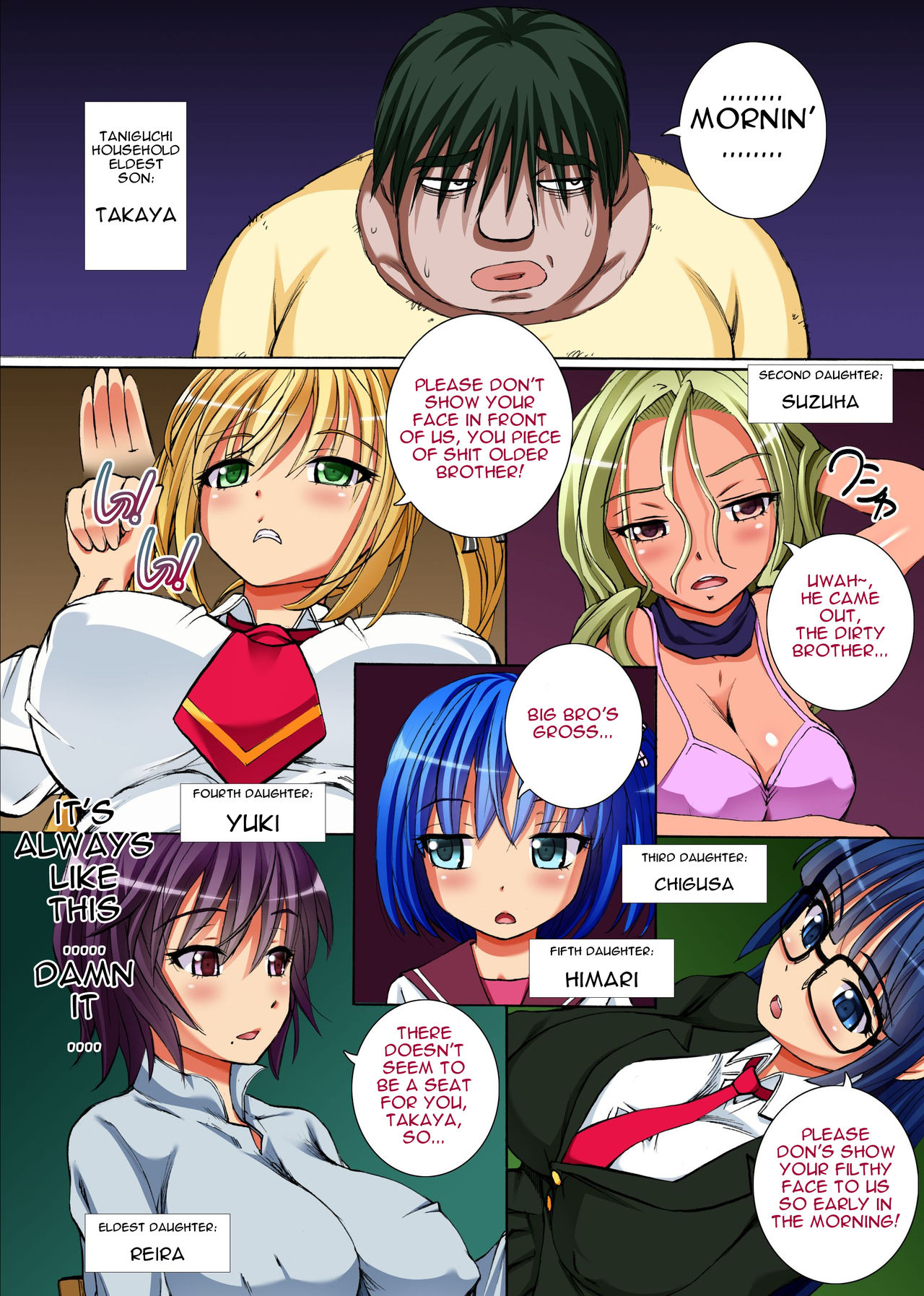 [NCP] Kakun dakara Shikatanai! ~ Shimai-tachi o Kakun de Fukujuu Sasete Hametaosu! | It's The House Rules, So It Can't Be Helped! [English] page 4 full