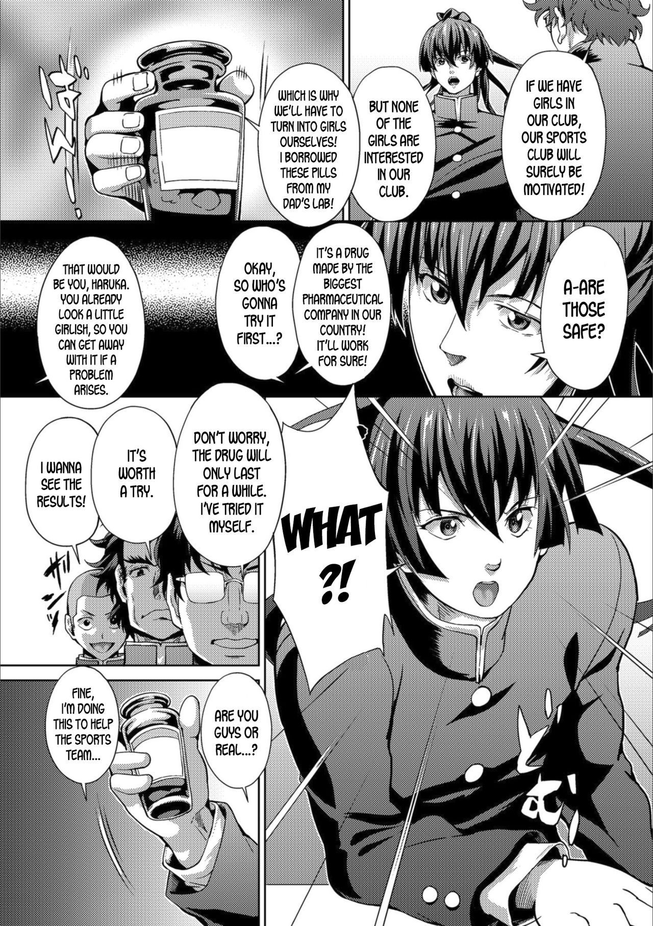 [Musashi Daichi] Hurray, Hurray, Haruka! (Mesuiki!! Nyotaika Yuugi) [English] [desudesu] [Digital] [Incomplete] page 6 full