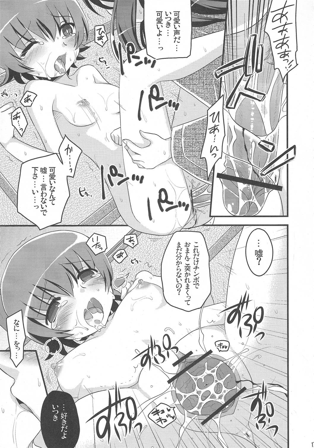 (C79) [Tou*Nan*Tou (Arata Mai)] Kimi no Kozue, Boku no Kage (Heart Catch Precure!) page 16 full