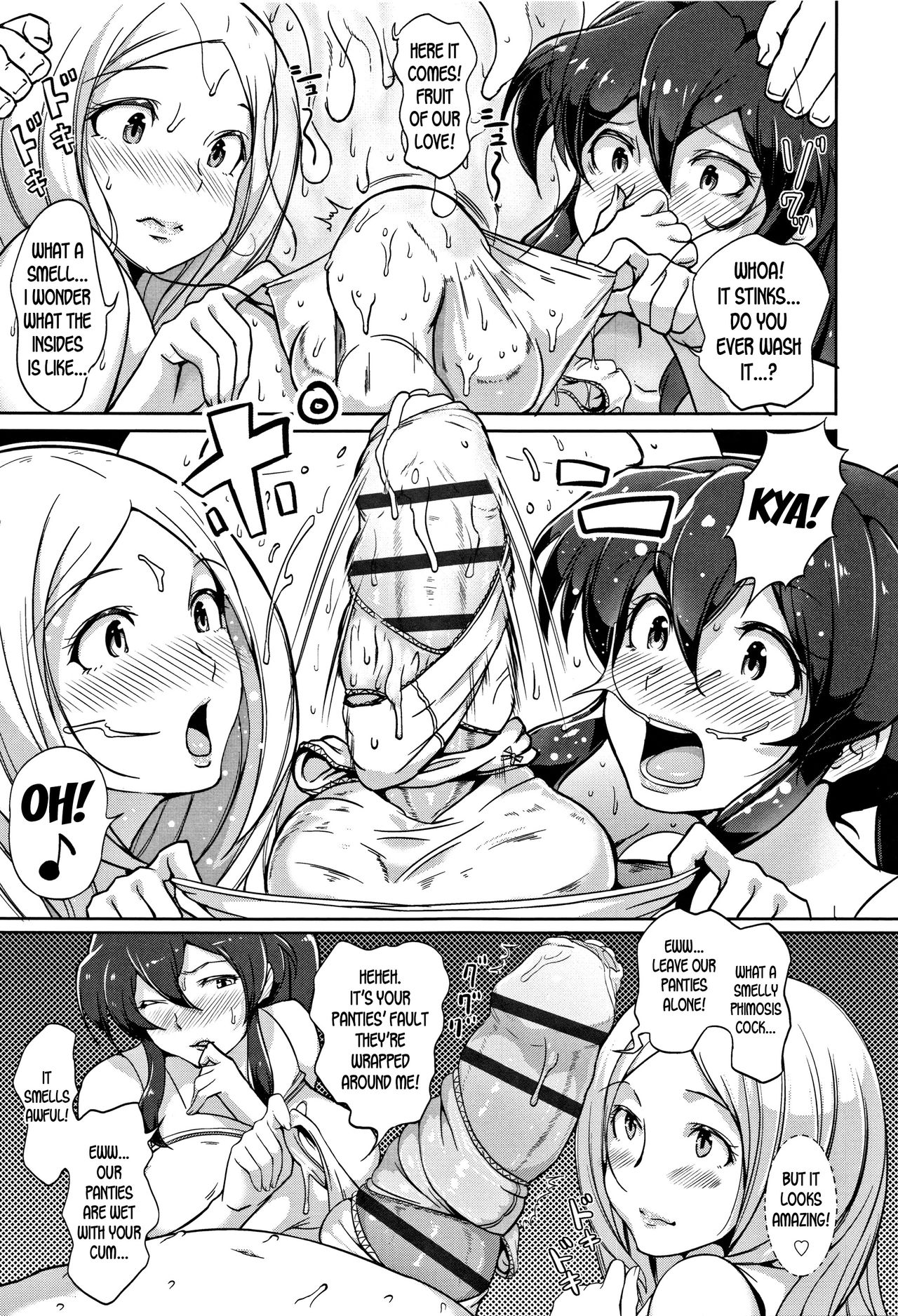 [Ao Madousi] Inshuu Cheer Girl | Lewd Scent Cheer Girls (Wakeari Rankou Haraminex!) [English] [desudesu] page 9 full