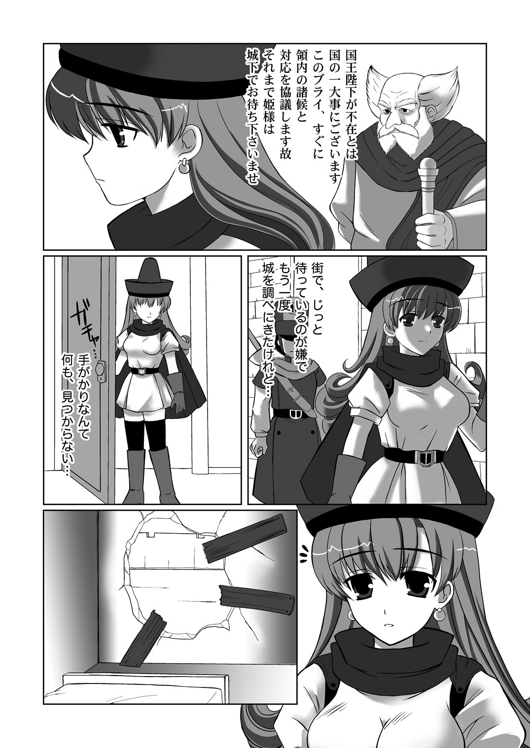 (C75) [Chococornet (Tenro Aya)] Haramasareshi Himegimi (Dragon Quest IV) page 5 full