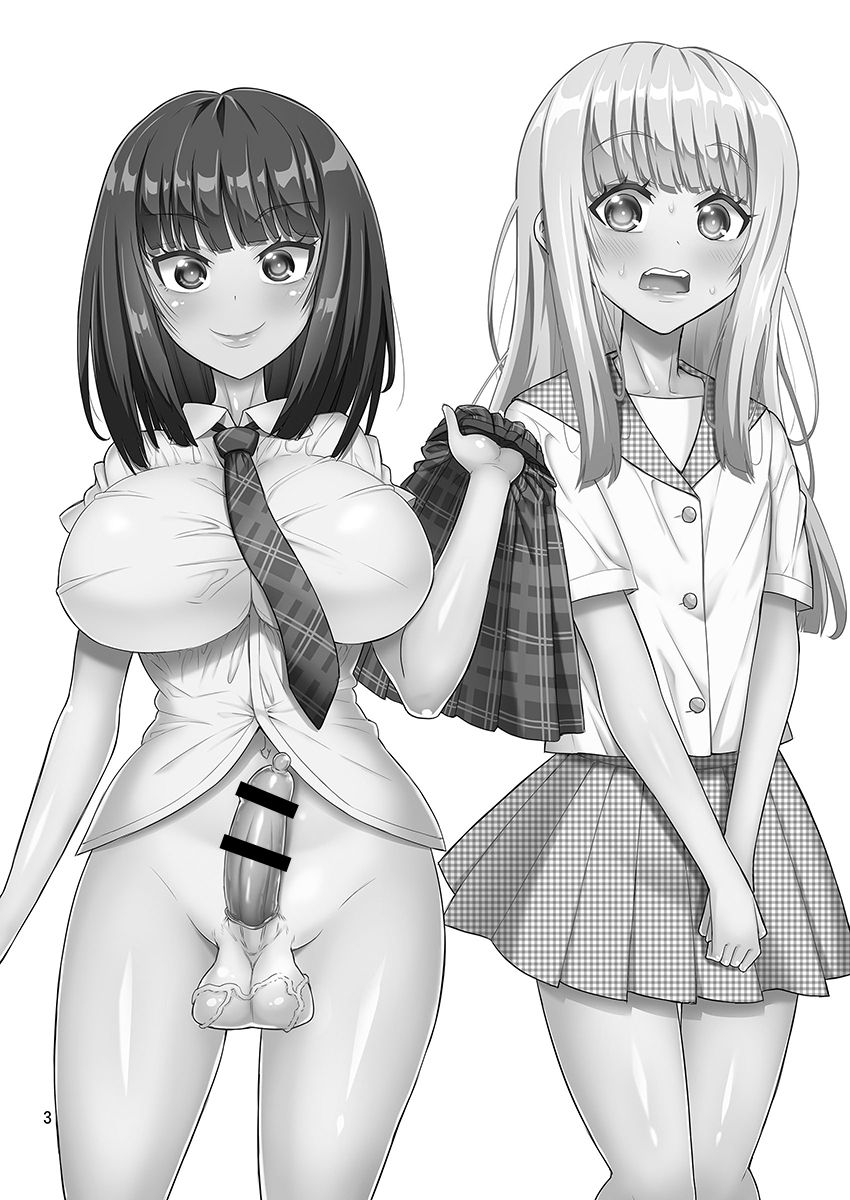 [Senya Sabou (Alpha Alf Layla)] Otokonoko ga Futanari JK DeliHeal o Yondara Byou de Mesu Ochi shichaimashita. page 2 full