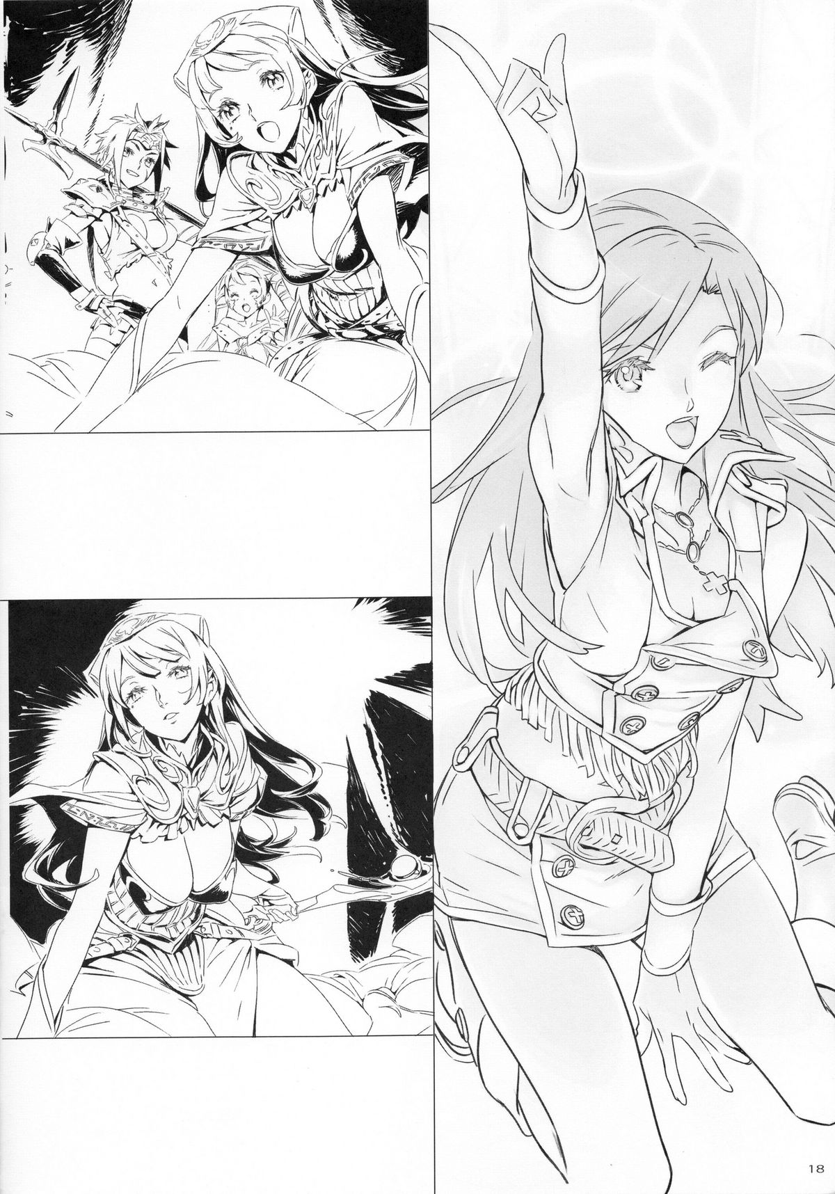 (C80) [Kuroi Kyoudain (NishiEda)] NishiEda Senga Bon 6 page 20 full