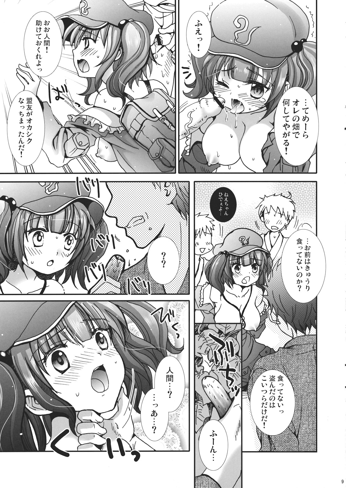 (C80) [Mikazuki Ondo] Nitori Hokaku Sakusen (Touhou Project) page 9 full