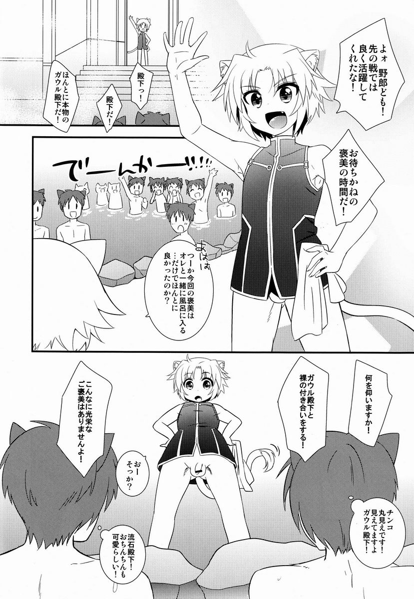 [Fuwawa (Oki no Matsushiro)] Gaul-denka no Senshou go Houbi (Dog Days) page 7 full