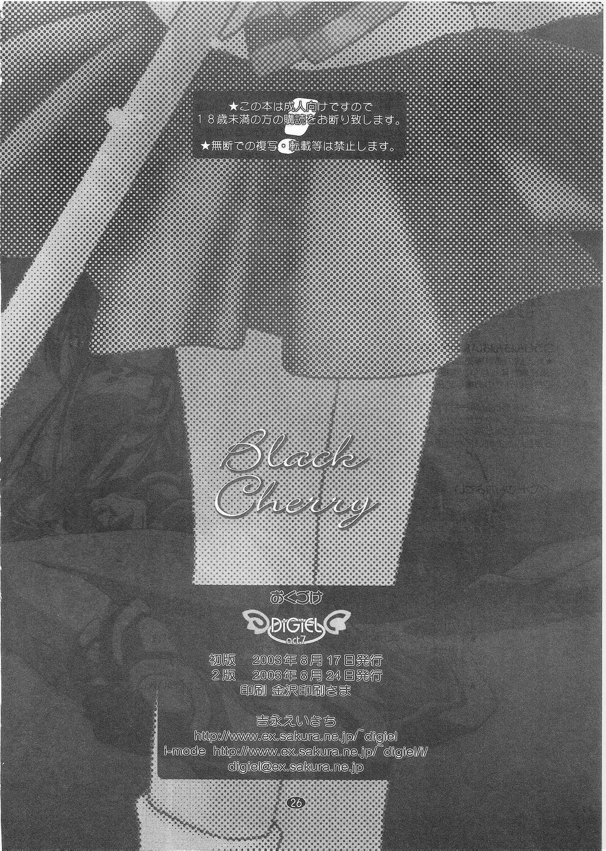 (C64) [DiGiEL (Yoshinaga Eikichi)] Black Cherry (Cardcaptor Sakura) page 26 full