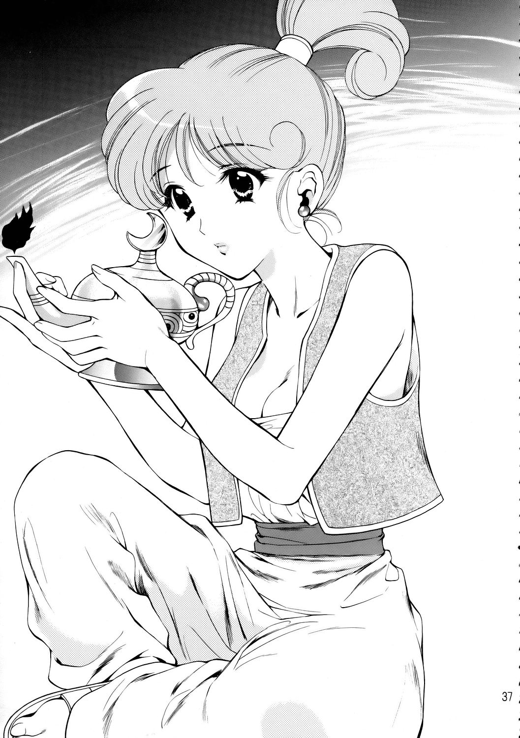[Houruri] Sekai Ki no Kagayaki (Dragon Quest III) page 38 full