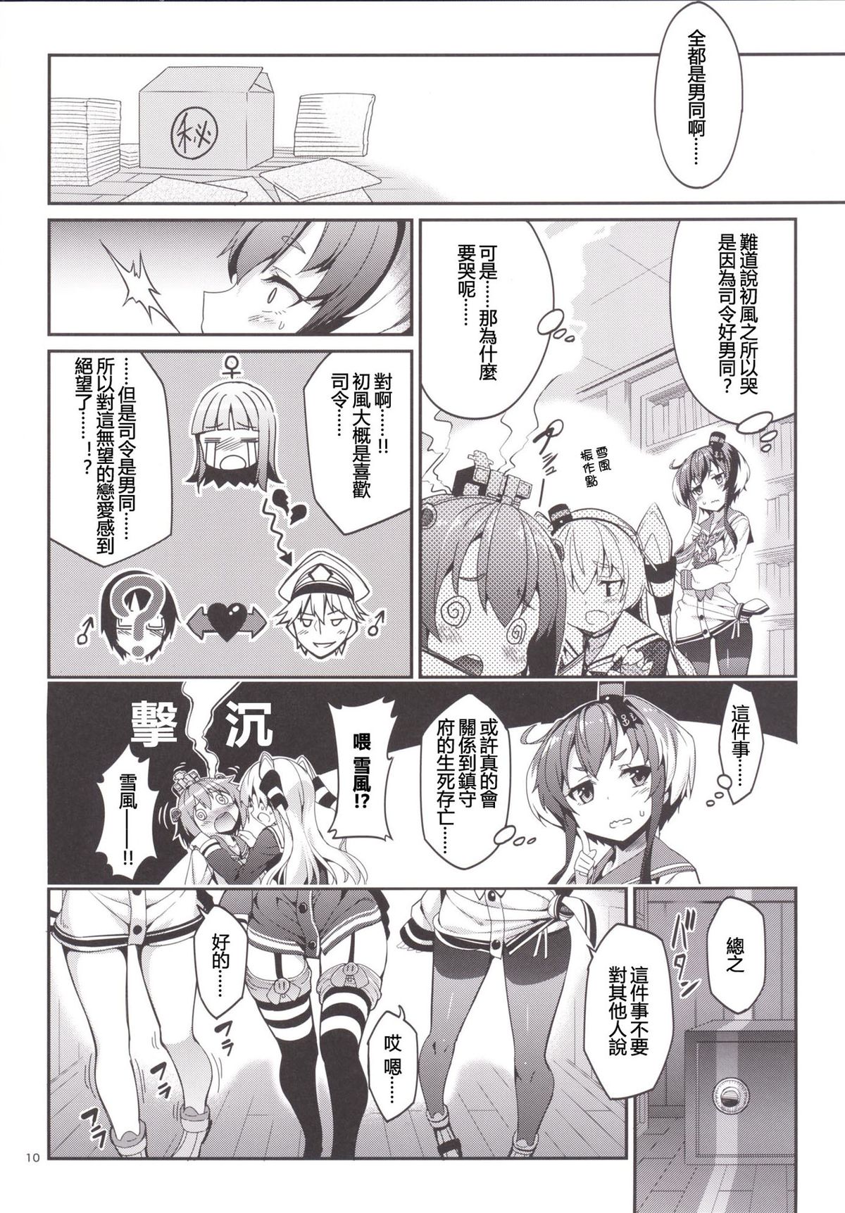 [Coffee Maker (Asamine Tel)] Shire! Mayonaka ni Nani Shitenno? (Kantai Collection -KanColle-) [Chinese] [CE家族社] [Digital] page 10 full