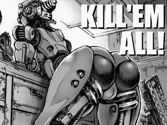 [Double Deck Seisakujo (Double Deck)] KILL'EM ALL! (Black-painted modified version) page 1 full