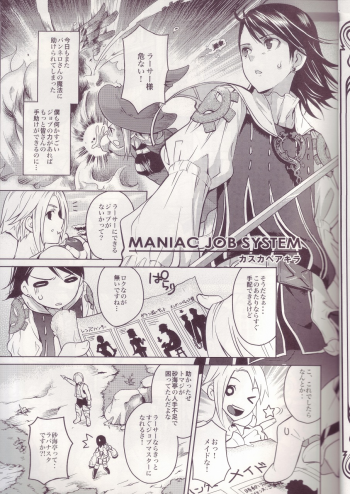 (C72) [EGOISM (Kasukabe Akira, Torigoshi Yayoi)] MANIAC JOB SYSTEM (Final Fantasy XII) - page 4