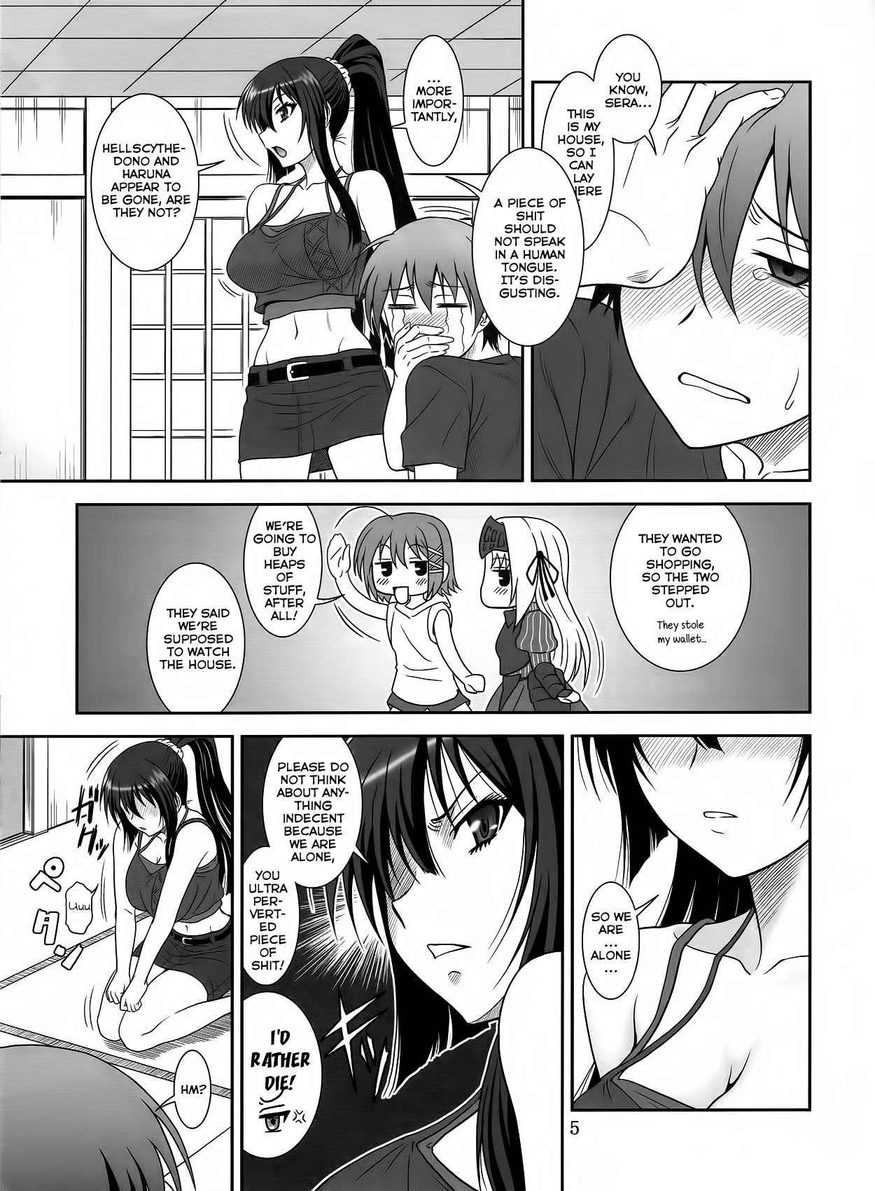 (COMIC1☆6) [Oretachi Misnon Ikka (Suhara Shiina)] Kore wa Kyuuketsu Ninja Desu ka? (Kore wa Zombie Desu ka?) [English] [EHCOVE] page 4 full