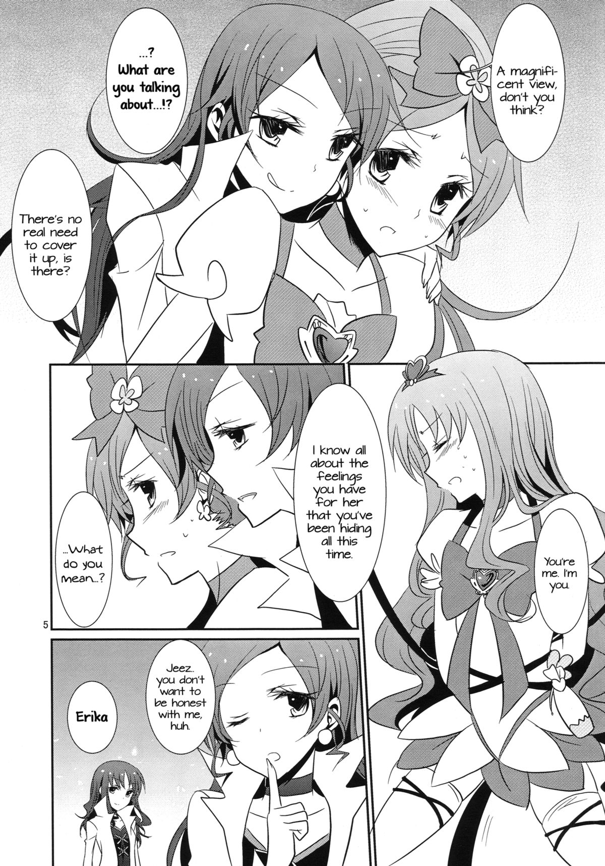 (C79) [434NotFound (isya)] 4ever Yours (Heartcatch Precure) [English] [Yuri-ism] page 6 full