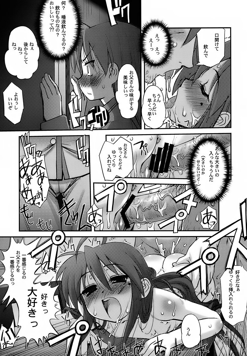 (C72) [G-Power! (SASAYUKi)] Run Chiki (Lucky Star) page 8 full