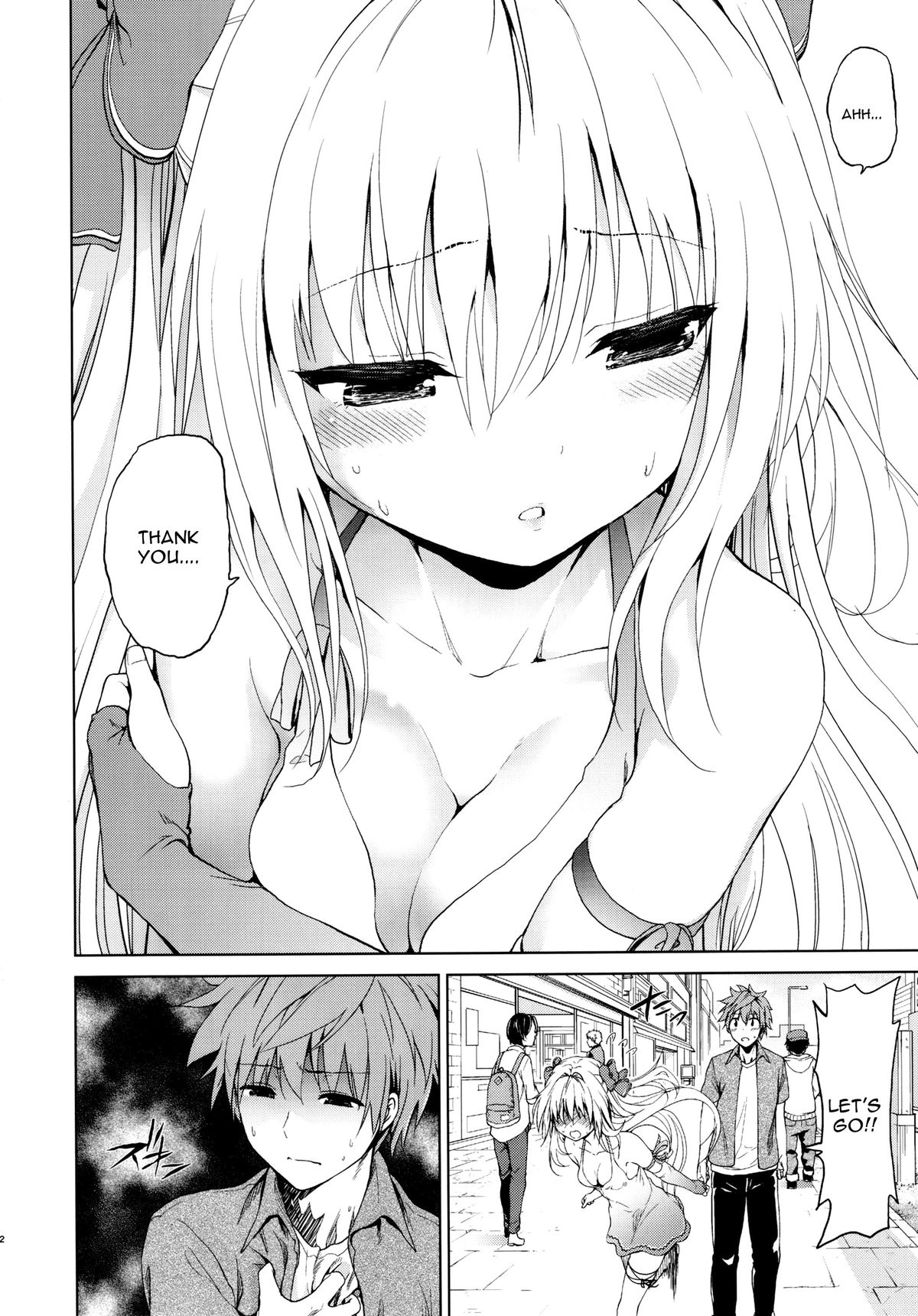 (C88) [Tsunken (Men's)] Chou LOVE-Ru Front (To LOVE-Ru) [English] [CGrascal] page 4 full