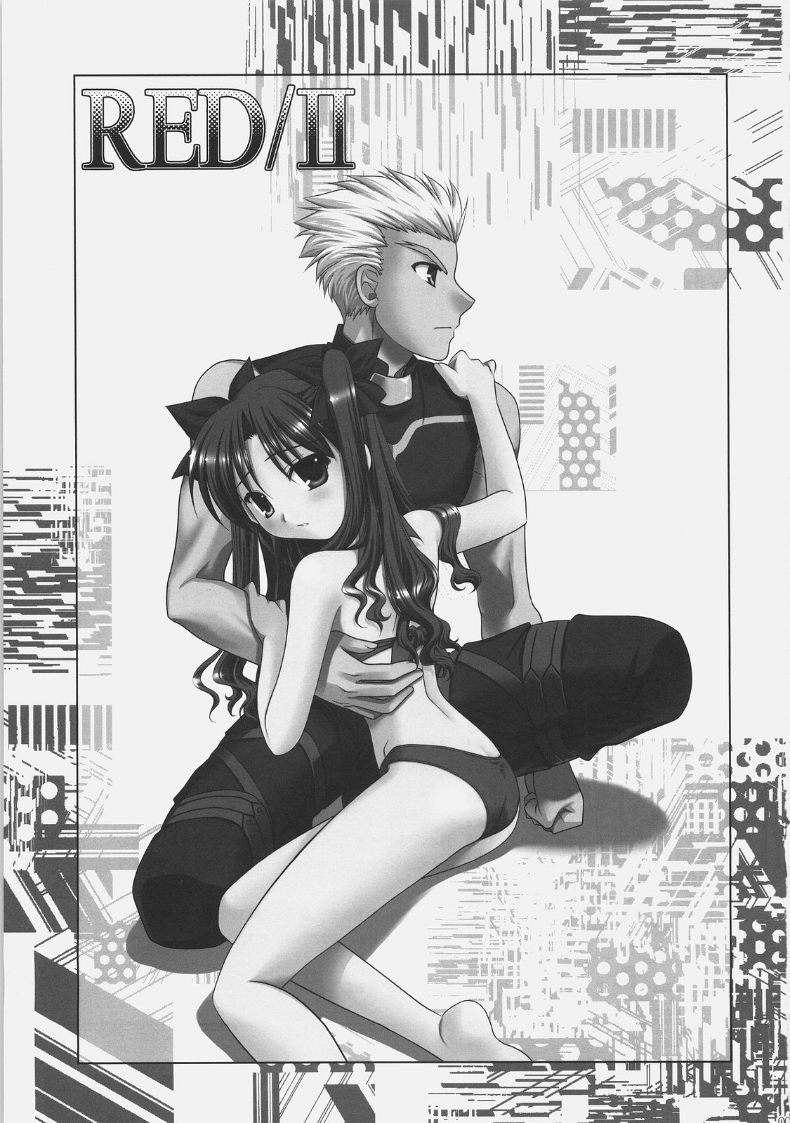 (C72) [C.A.T (Morisaki Kurumi)] RED/II (Fate/stay night) [Chinese] [wl00314824個人漢化] page 2 full