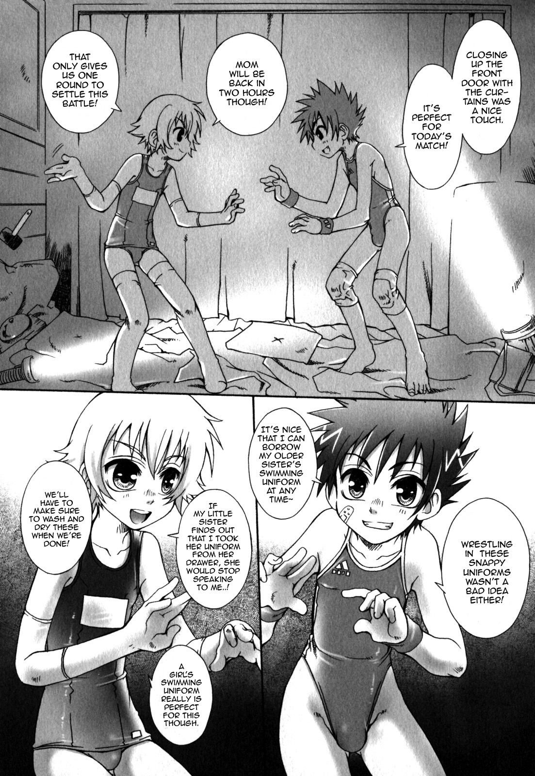 [Uchoten / Luciferhood] - Houkago Freestyle (Shota) (Yaoi) (ENG) (UNCEN) page 2 full