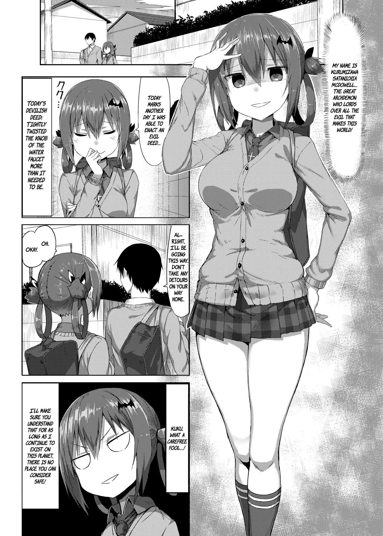 (COMIC1☆12) [MOSQUITONE. (Great Mosu)] Koisuru Dai Akuma | The Archdemon In Love (Gabriel DropOut) [English] {Tanjoubi + Hennojin} [Decensored] page 2 full