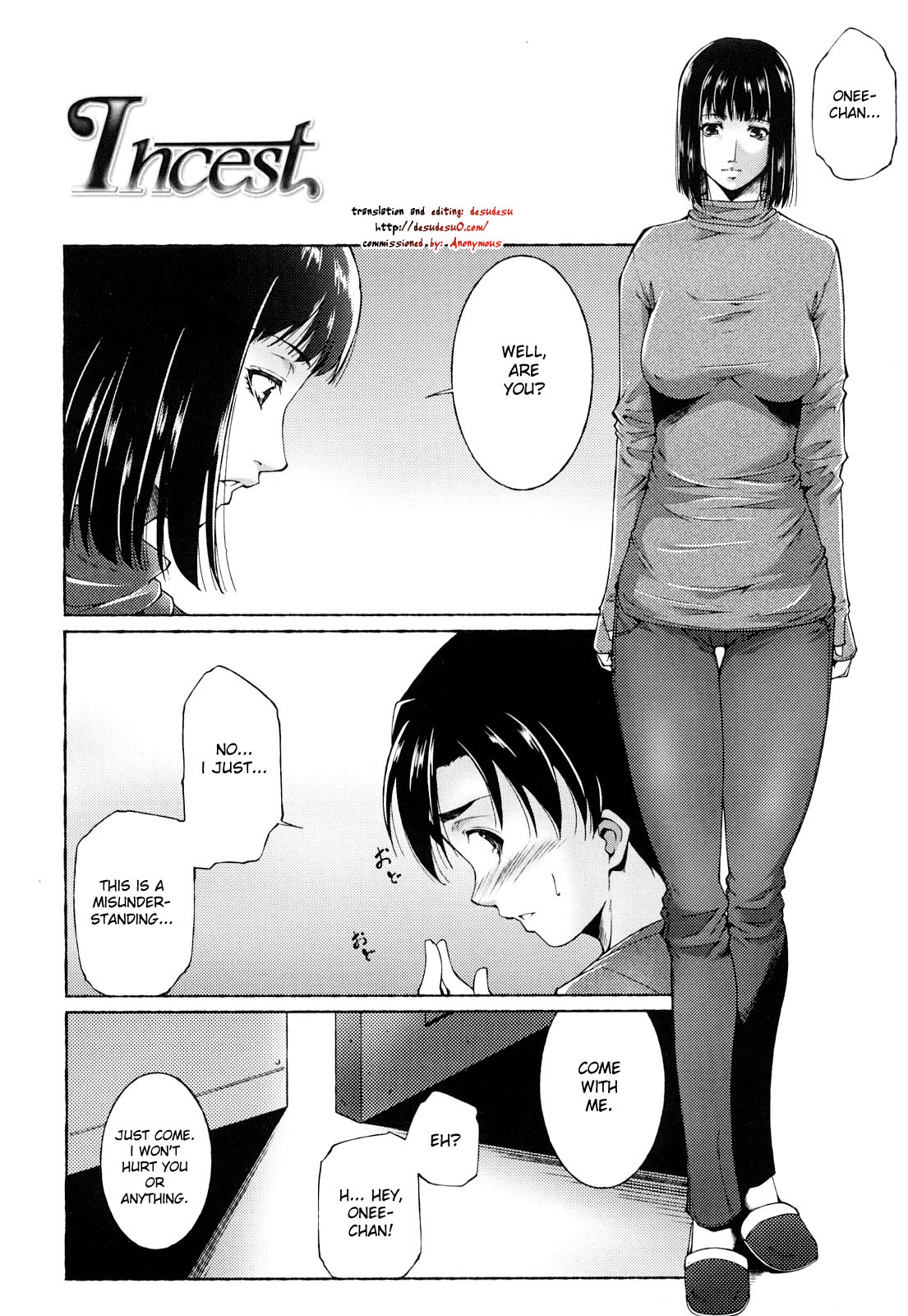 [Touma Itsuki] Incest (Ane-sama Inkou - Sister's Sexy Smell) [English] [desudesu] page 2 full