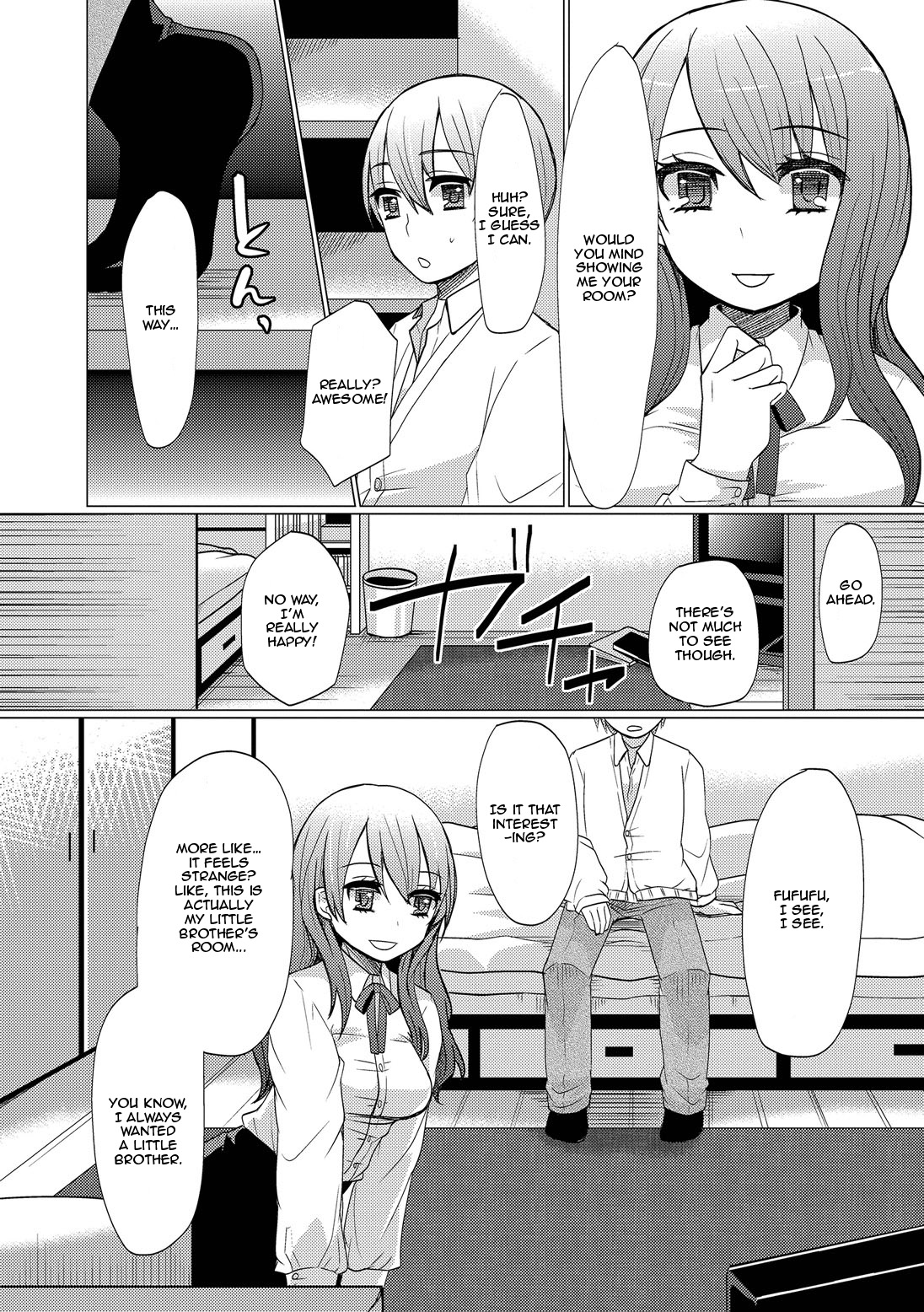 [Sakai Ringo] Atarashii Onee-chan | A New Older Sister (Hajirai Otokonoko) [English] [Zero Translations] [Decensored] [Digital] page 3 full