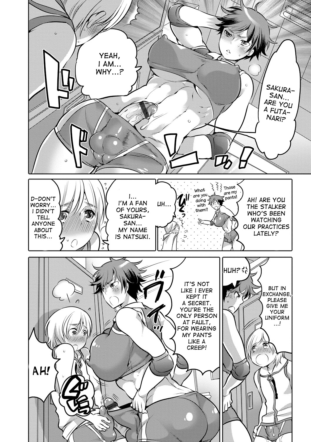 [HONEY QP (Inochi Wazuka)] Futanari Volley [English] [desudesu] [Digital] page 6 full
