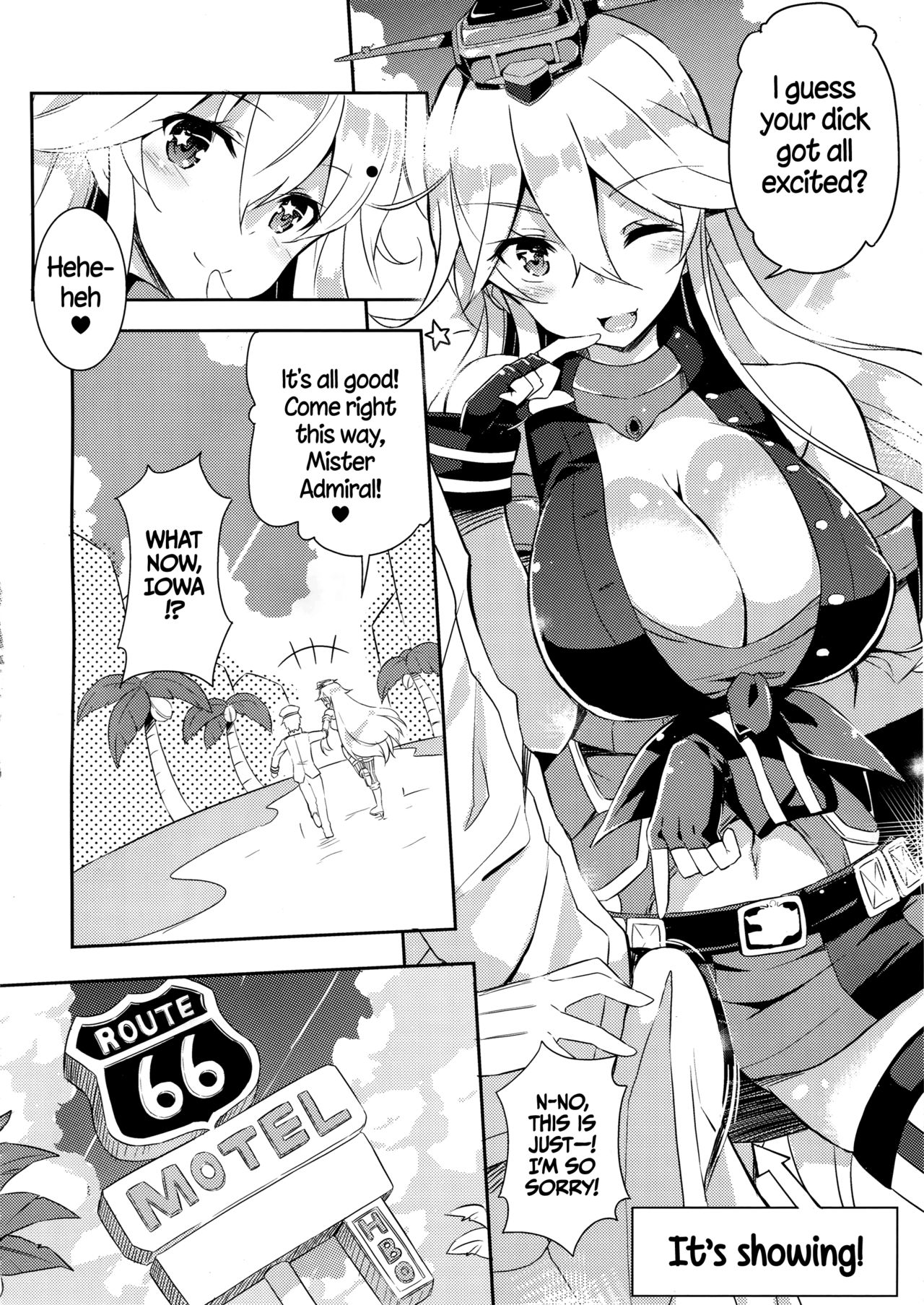 [odin (Kurokawa IZUMI)] CUTE GIRL! THE AMERICAN! (Kantai Collection -KanColle-) [English] =Dark Mac + CW= page 7 full