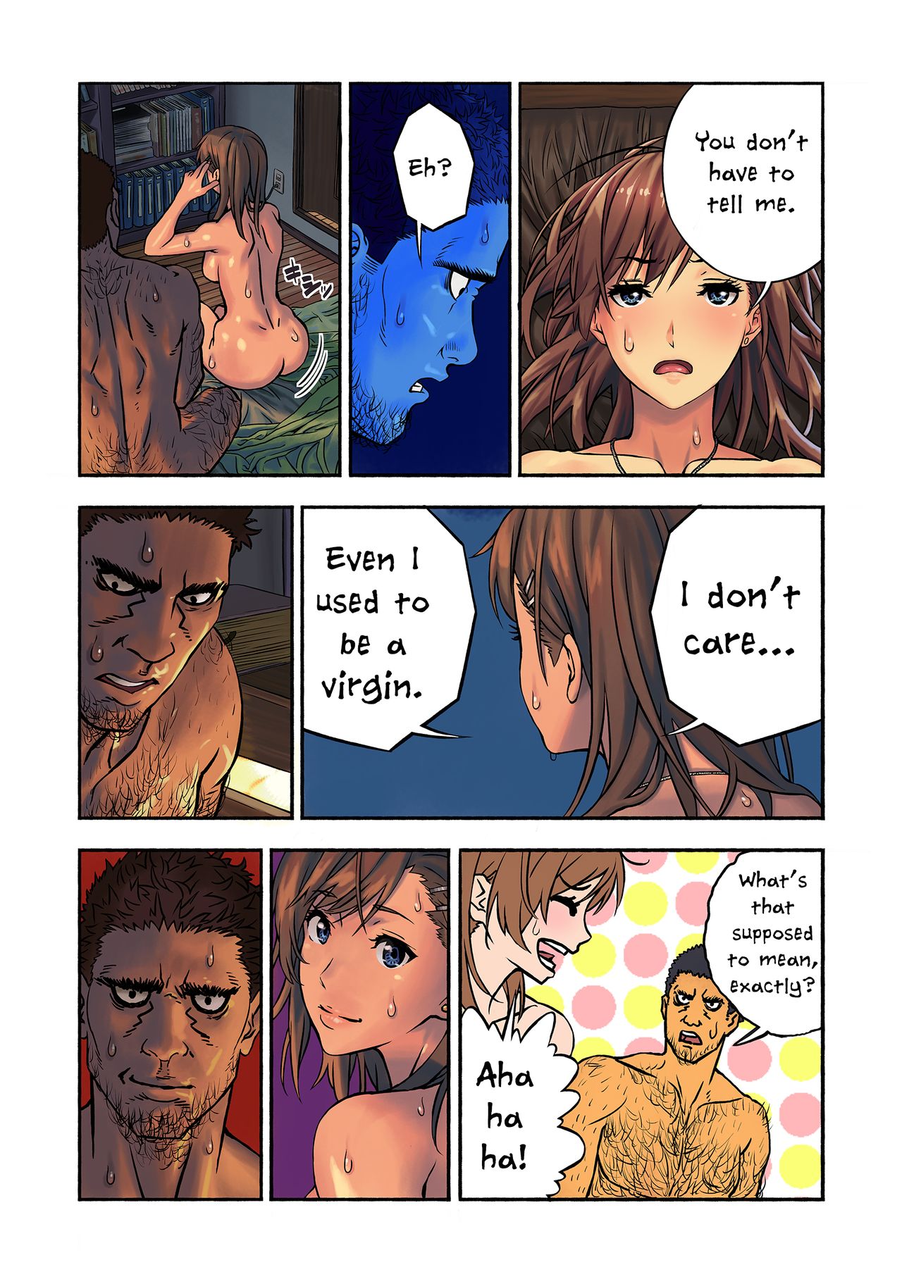 [Amazoness] Chinatsu to Kuma-chan Sensei | Chinatsu and Coach Teddy-Bear [English] [princessCuck] page 35 full