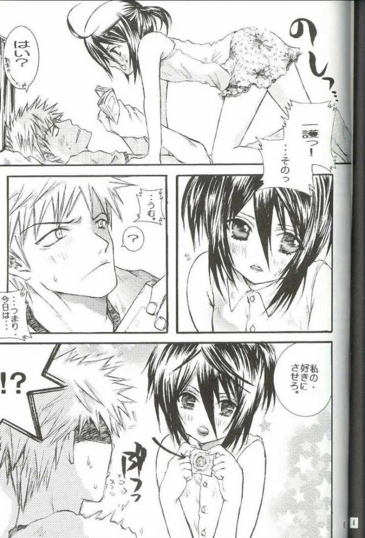 (C66) [PONCHEES (Kari) (Irohane Sui)] PIKA☆☆NCHI (Bleach) page 4 full