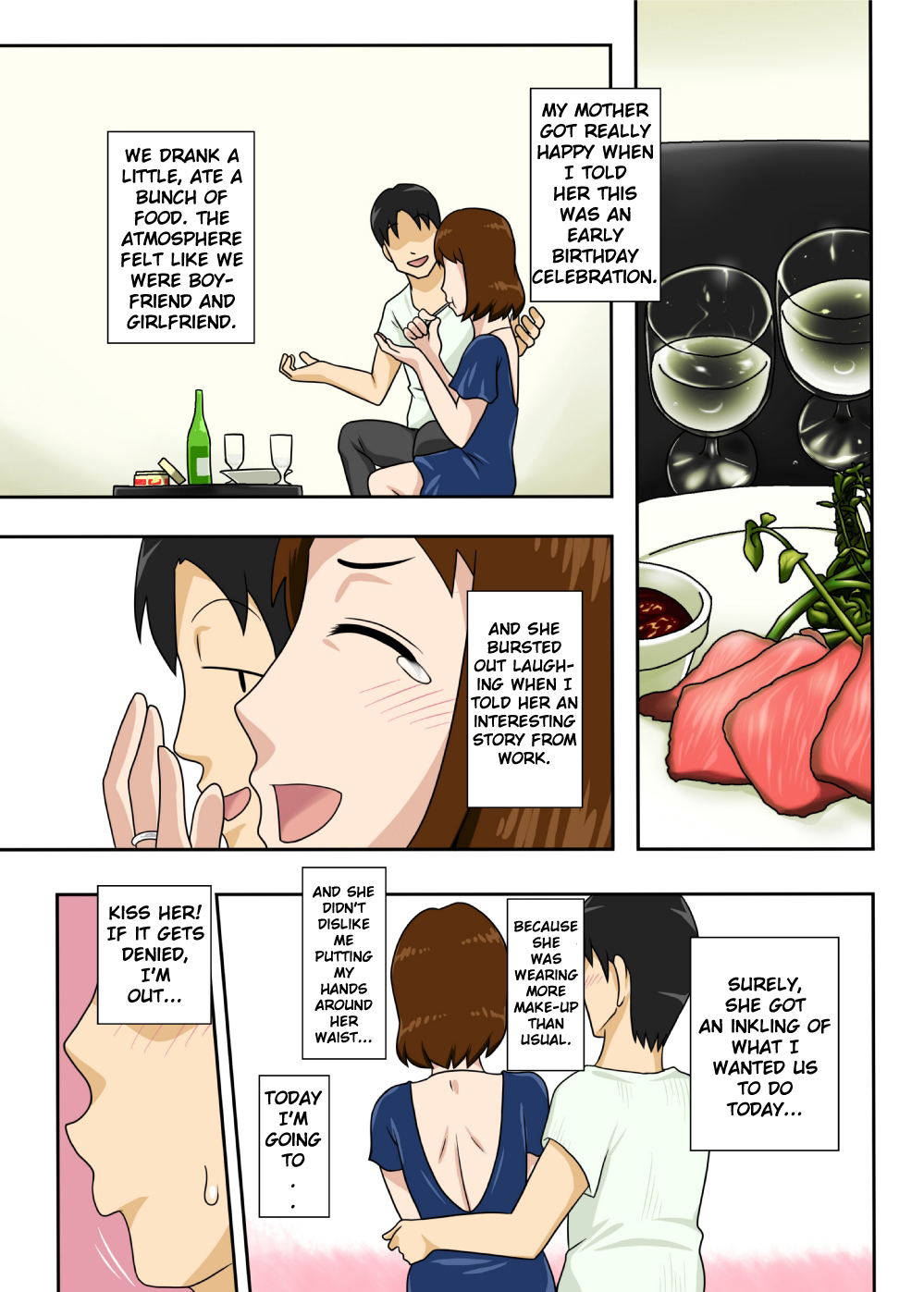 [Freehand Tamashii] Toiu wake de, Zenra de Kaa-san ni Onegai shite mita. | For this reason, while naked, I tried to ask my mom [English] {klownboy} page 23 full