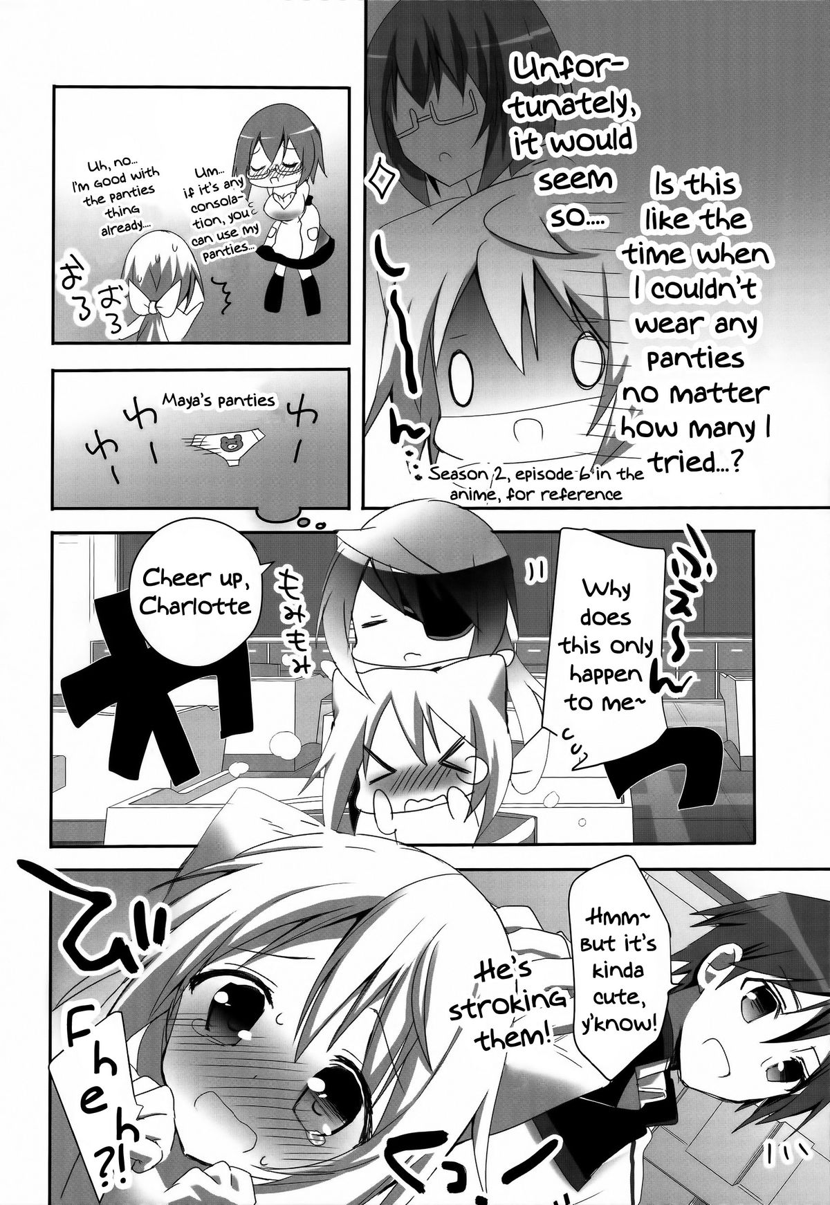 (C86) [Otona Shuppan (Hitsuji Takako)] Mofumofu Stratos (IS <Infinite Stratos>) [English] [Rapidswitch] page 19 full