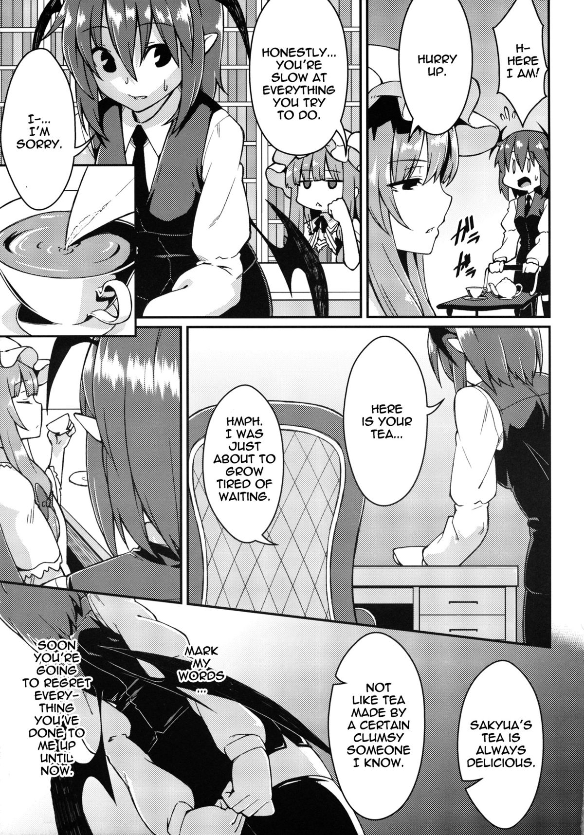 (Reitaisai 10) [Hirojuu Renshuuchou (Hiroya)] Pache Otoshi | Patchouli Defeated (Touhou Project) [English] {doujin-moe.us} page 6 full