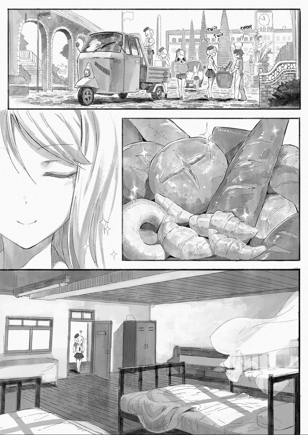 [Hankotsu MAX] MIKA, arrived in the Schoolship of Anzio (Girls und Panzer) page 9 full