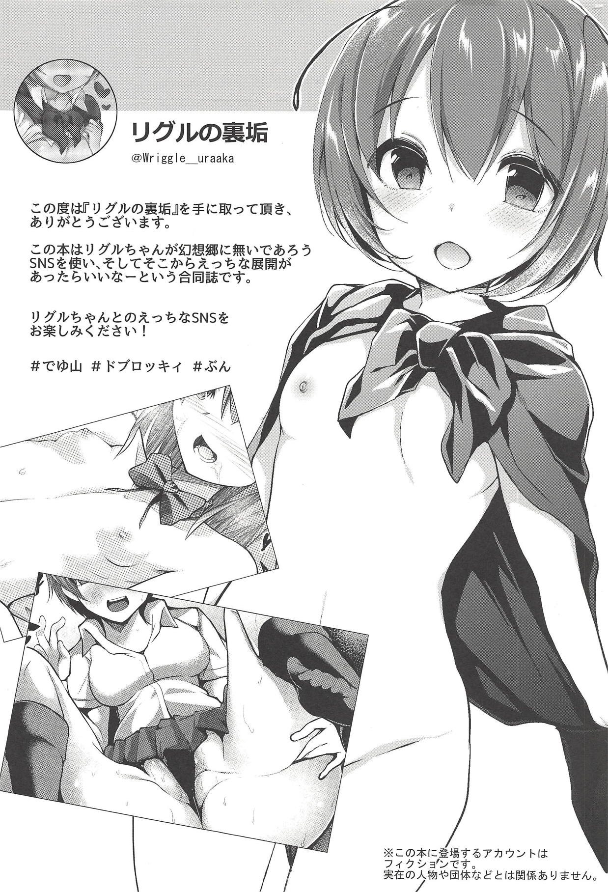 (C94) [Donchichiya-san, Daiginjou Masshigura (Deyuyama, Doburocky, Bun)] Wriggle no Uraaka (Touhou Project) page 3 full