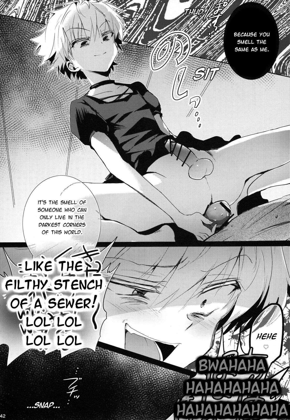 (C87) [Watagashi Maker, Naikai (Tomiko, Emilio)] Shounen Dokubutsu | Boy Poison (Hunter x Hunter) [English] [HXH-Doujinshilivejournal] page 41 full