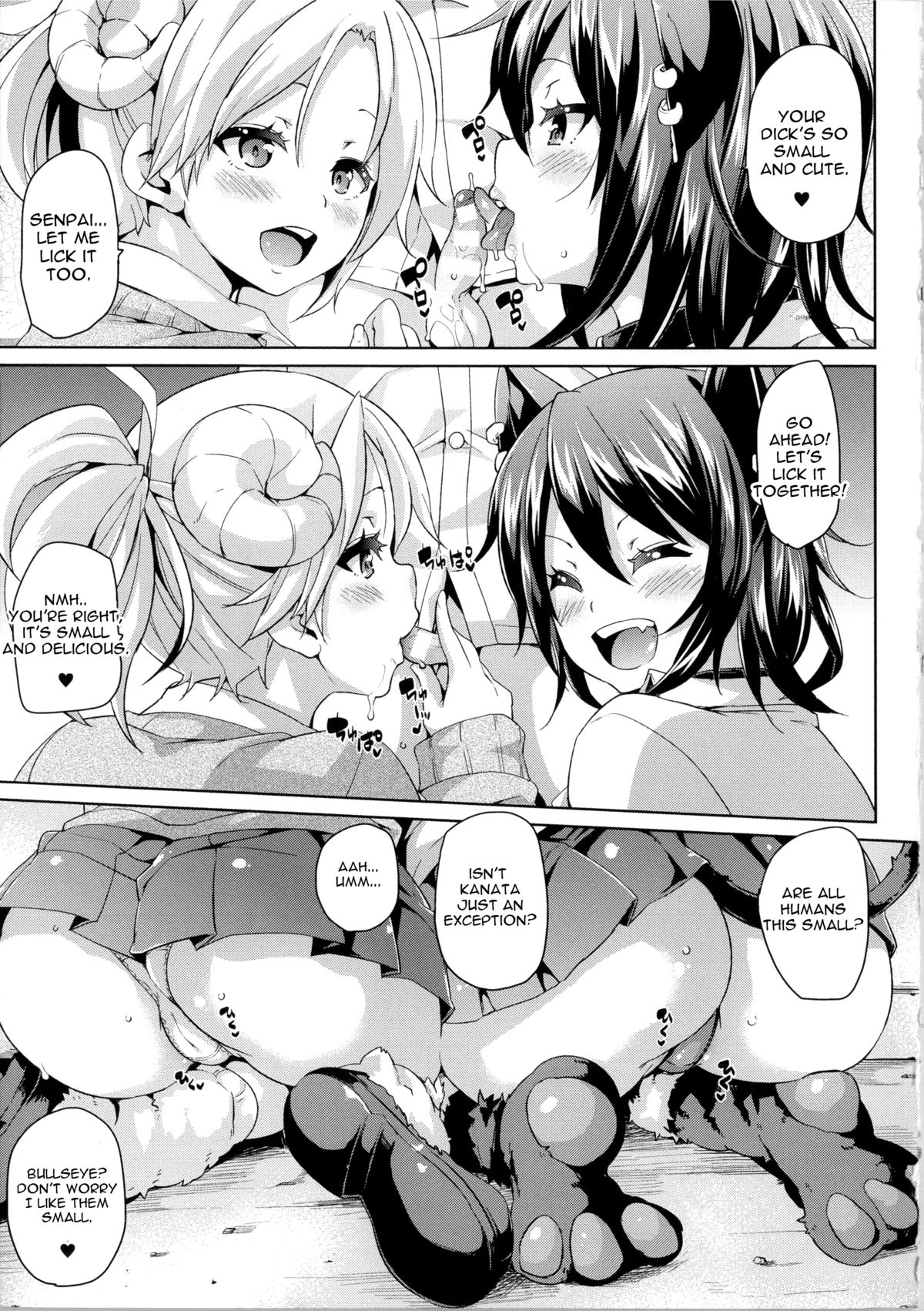 [Marui Maru] Kemopai ~Sakusei Girls~ Ch. 1-3 (Complete) [English] [constantly] page 12 full