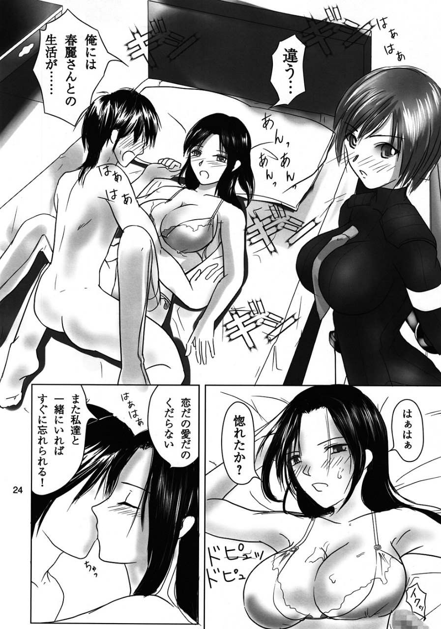 (C82) [Aoiro Kasumi (Aoiro)] Kakutou Himegimi (Street Fighter) page 23 full