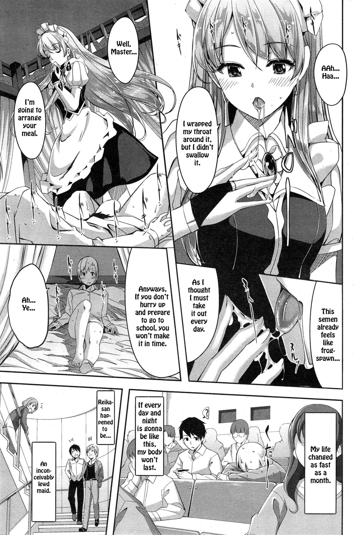 [Gustav] Reika wa Karei na Boku no Maid (COMIC Hotmilk 2015-02) [English] [TSHH] page 7 full
