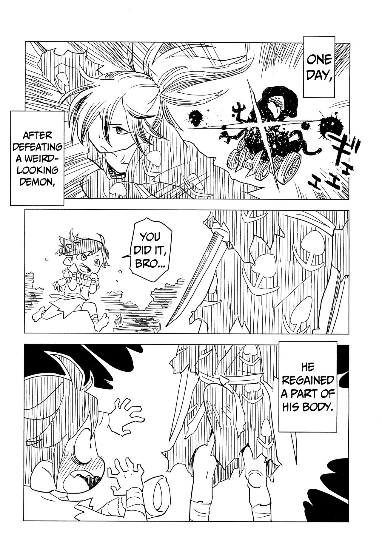 [Okosama Lunch (Nishinozawa Kaorisuke)] Dororo de Pon! (Dororo) [English] =Mr.MPD= page 4 full