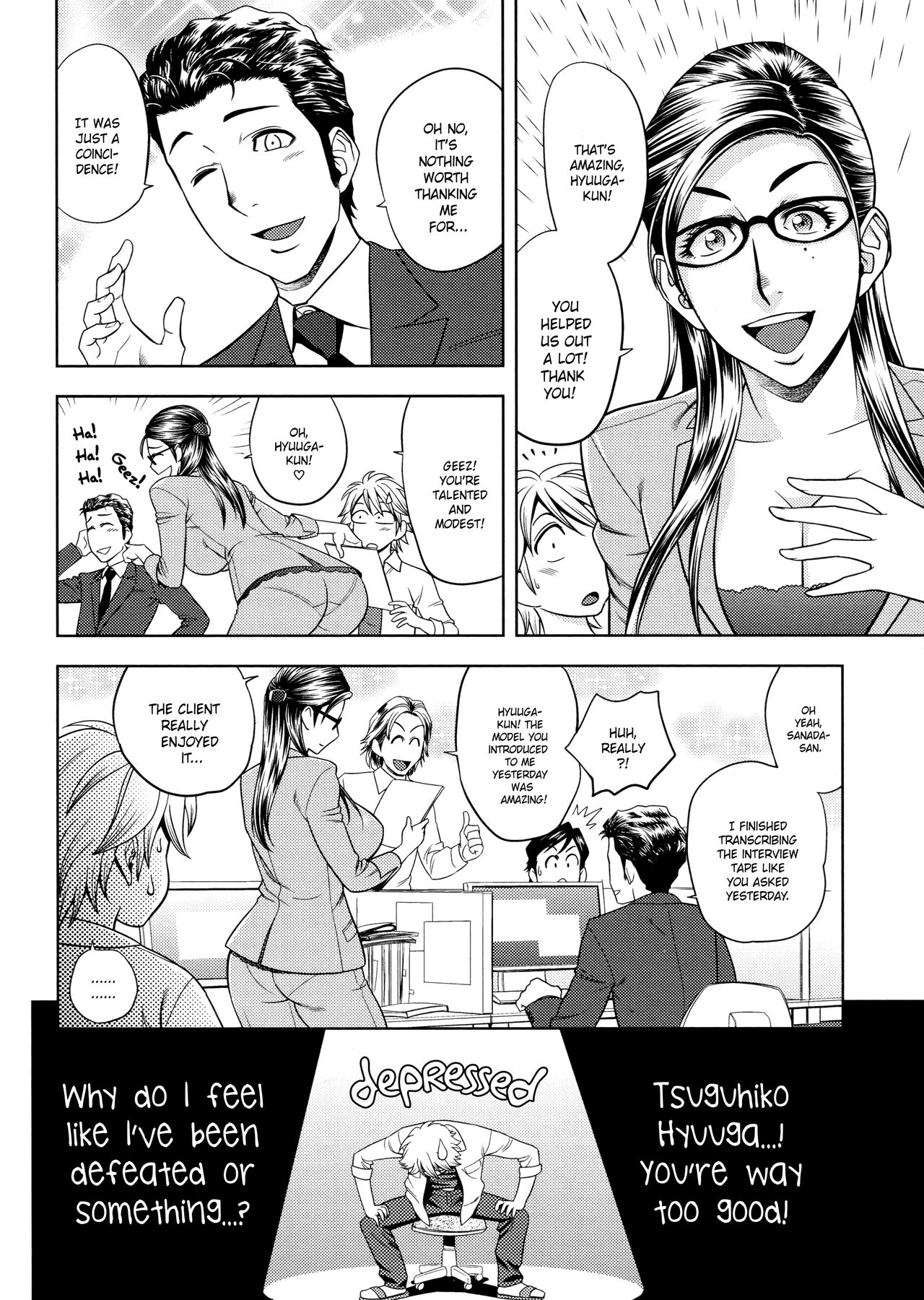 [Tatsunami Youtoku, Yamazaki Masato] Bijin Henshuu-chou no Himitsu | Beautiful Editor-in-Chief's Secret Ch. 1-5 [English] [Forbiddenfetish77, Red Vodka, Crystalium] [Decensored] page 72 full