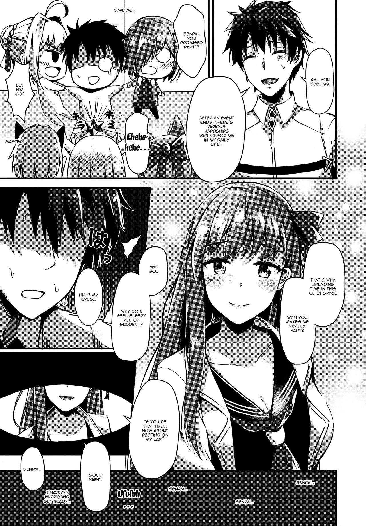 (COMIC1☆13) [Koniro Kajitsu (Konka)] Watashi no Omocha Senpai (Fate/Grand Order) [English] [Doujins.com] page 4 full