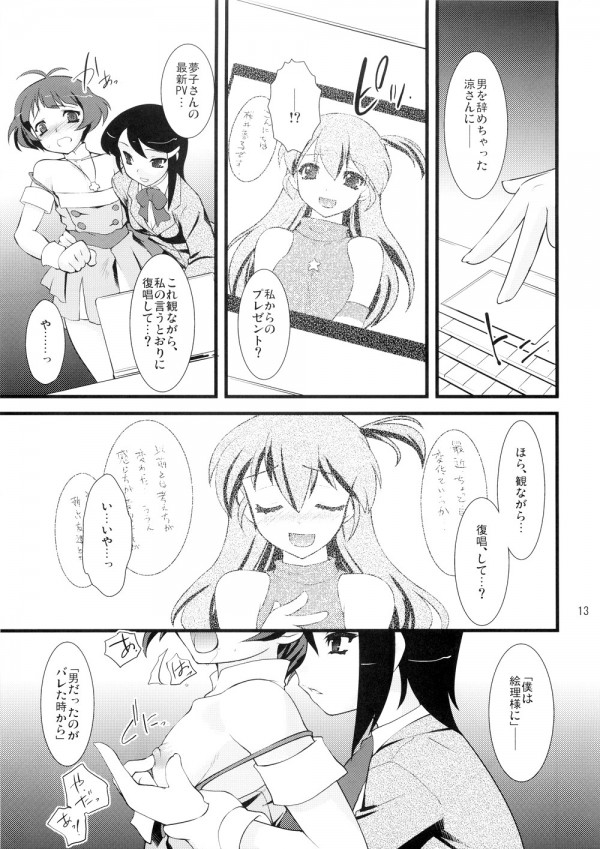 (C77) [Ruu Kikaku (Ruuen Rouga)] SILENCE (THE IDOLM@STER Dearly Stars) page 10 full