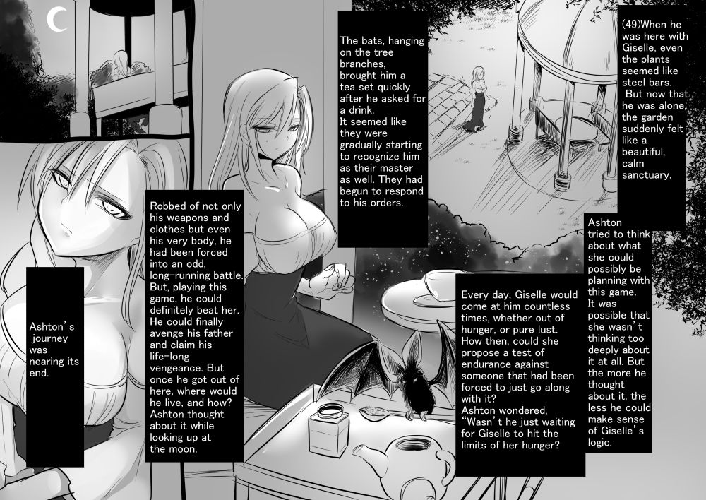 [Kouji] Bishoujo Vampire ni Bonyuu Drink Bar ni Sareru Hanashi | Turned into a Breast Milk Fountain by a Beautiful Vampire [English] [Limonchik11] page 52 full