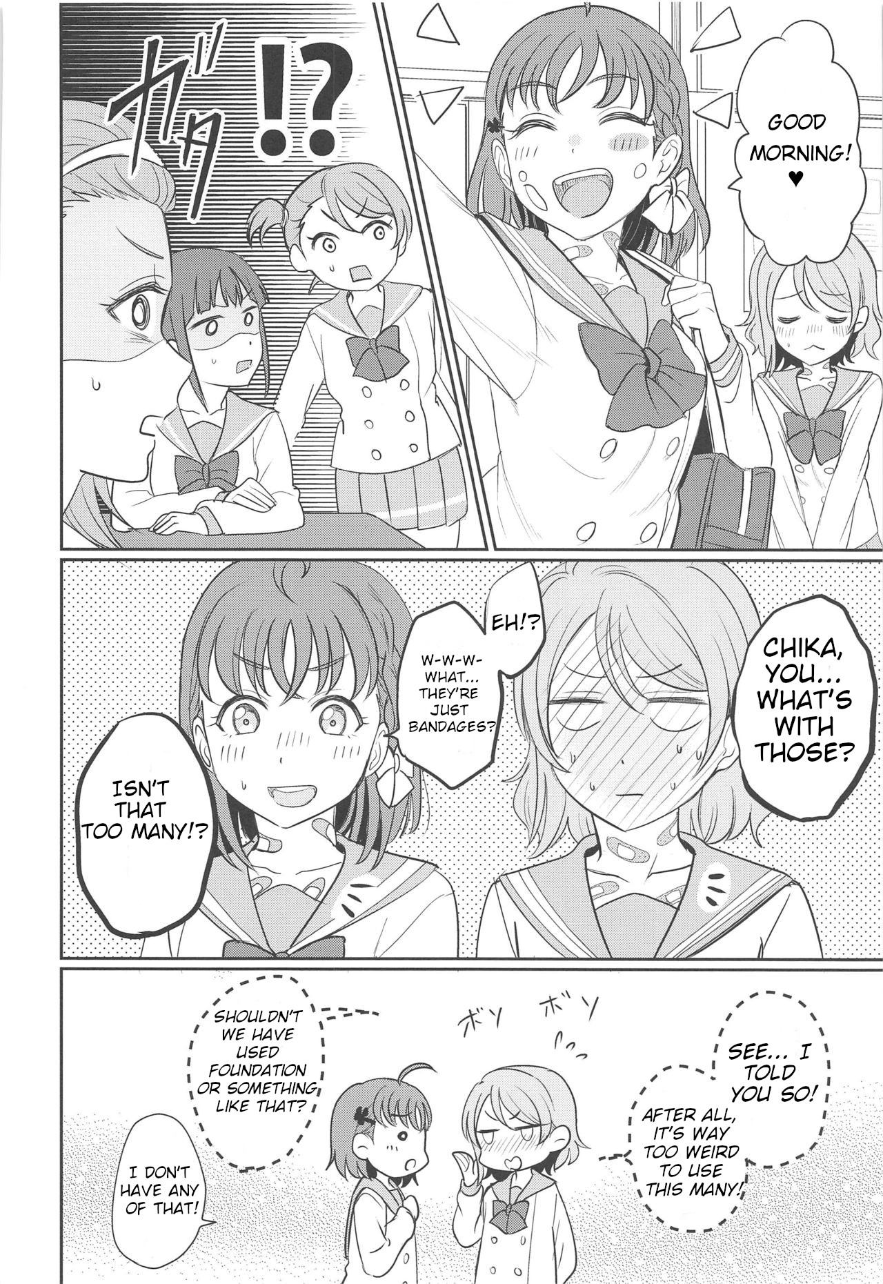 [Mushiyaki!! (Kanbayashi Makoto)] YOU CHIKA XOXO (Love Live! Sunshine!!) [English] page 31 full