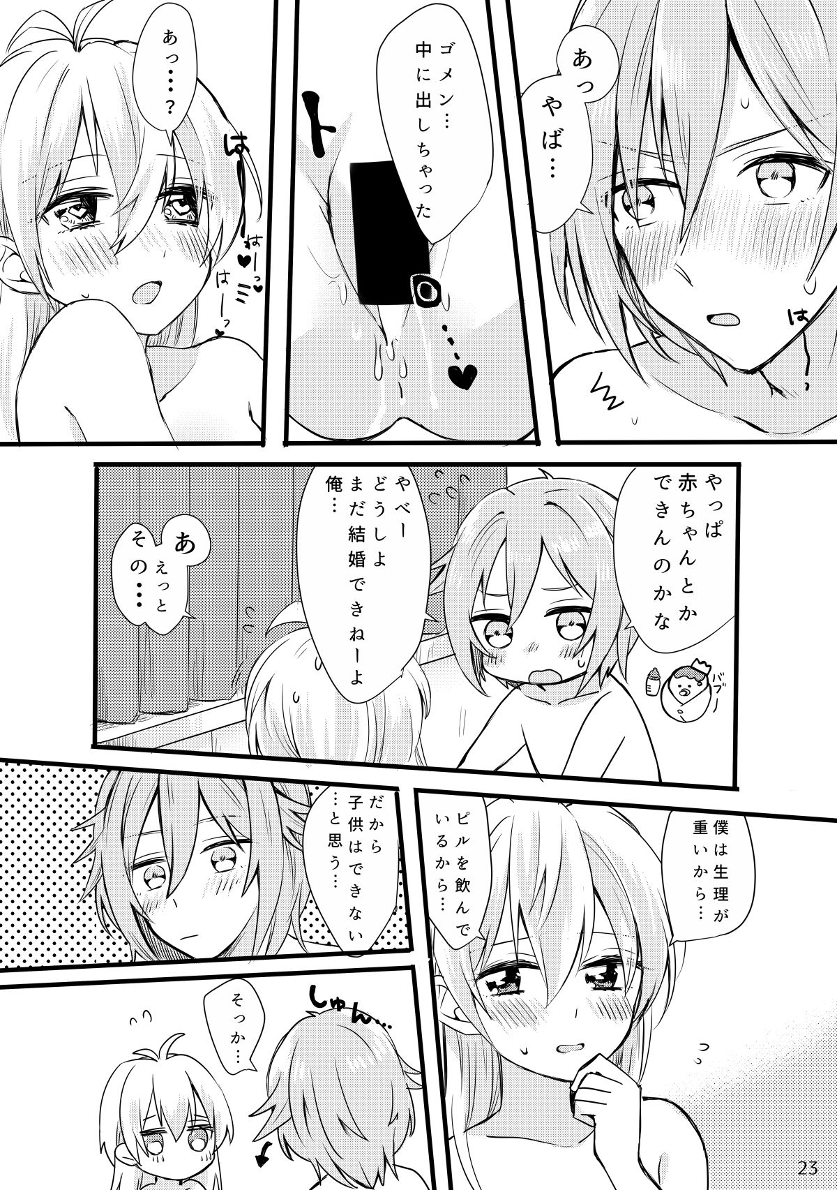 [Harukaze (Tonkatsu)] First xxx So Sweet (IDOLiSH7) [Digital] page 24 full