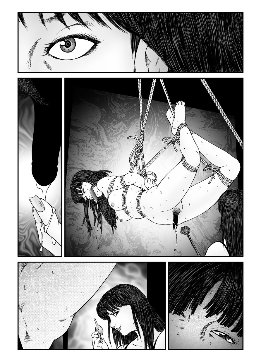 [Nightmare Express -Akumu no Takuhaibin-] Yokubou Kaiki Dai 547 Shou -Kyousei Josou Bishounen Kousoku Daruma Acme Jigoku Iki Dai-4-wa Otokonoko Koushukei Hen- page 47 full