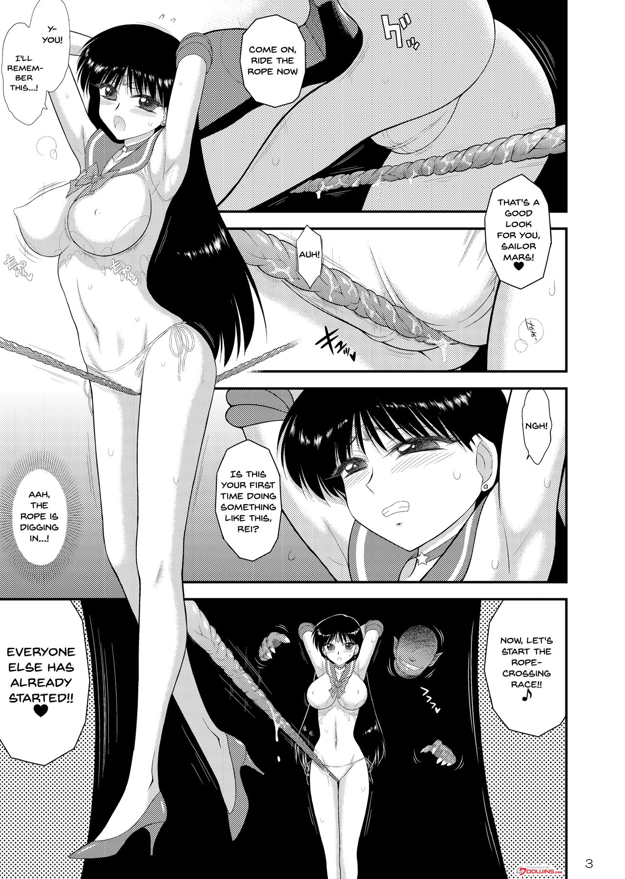 [BLACK DOG (Kuroinu Juu)] Bisoku Zenshin | Flirtation Sped Forward (Bishoujo Senshi Sailor Moon) [English] {Doujins.com} [Digital] page 2 full