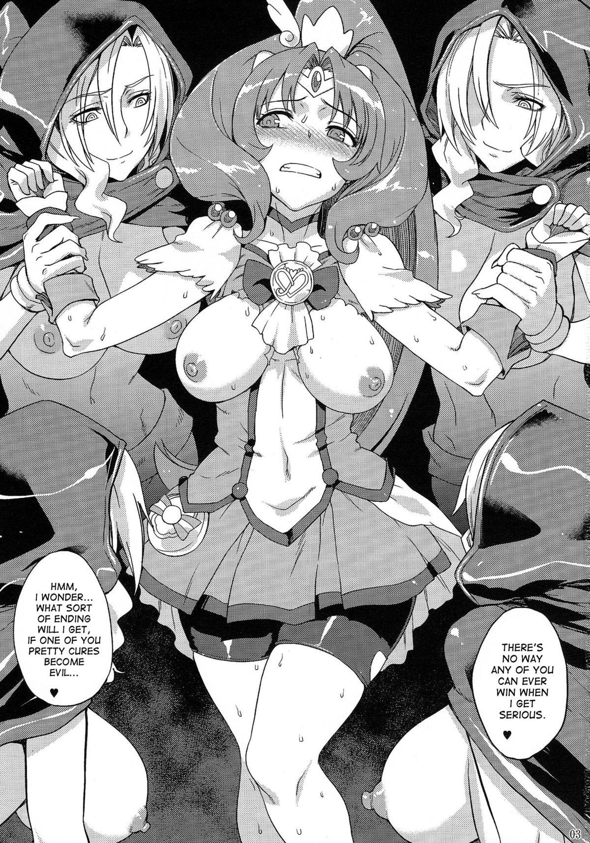 (C82) [Choujikuu Yousai Kachuusha (Denki Shougun)] SMILE GIRLS (Smile Precure!) [English] [doujin-moe.us] page 2 full