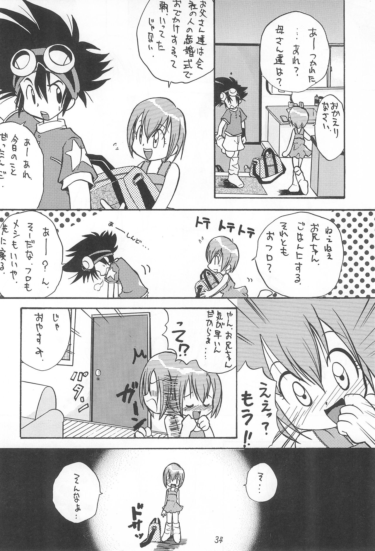 [RIROLAND (Kuuya, Satomi Hiroyuki)] MY FAVOURITE (Digimon Adventure) page 34 full